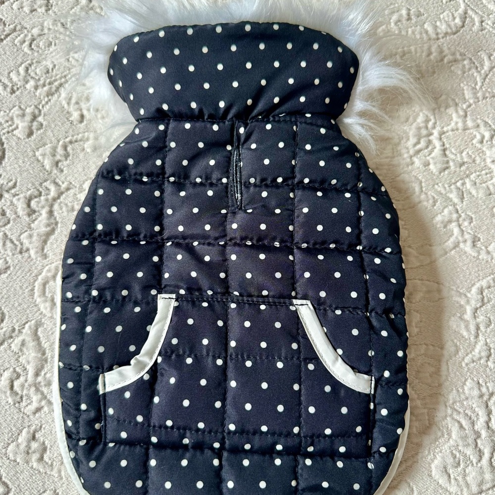 Wag & Bone Faux Fur Collar Puffer Dog Jacket